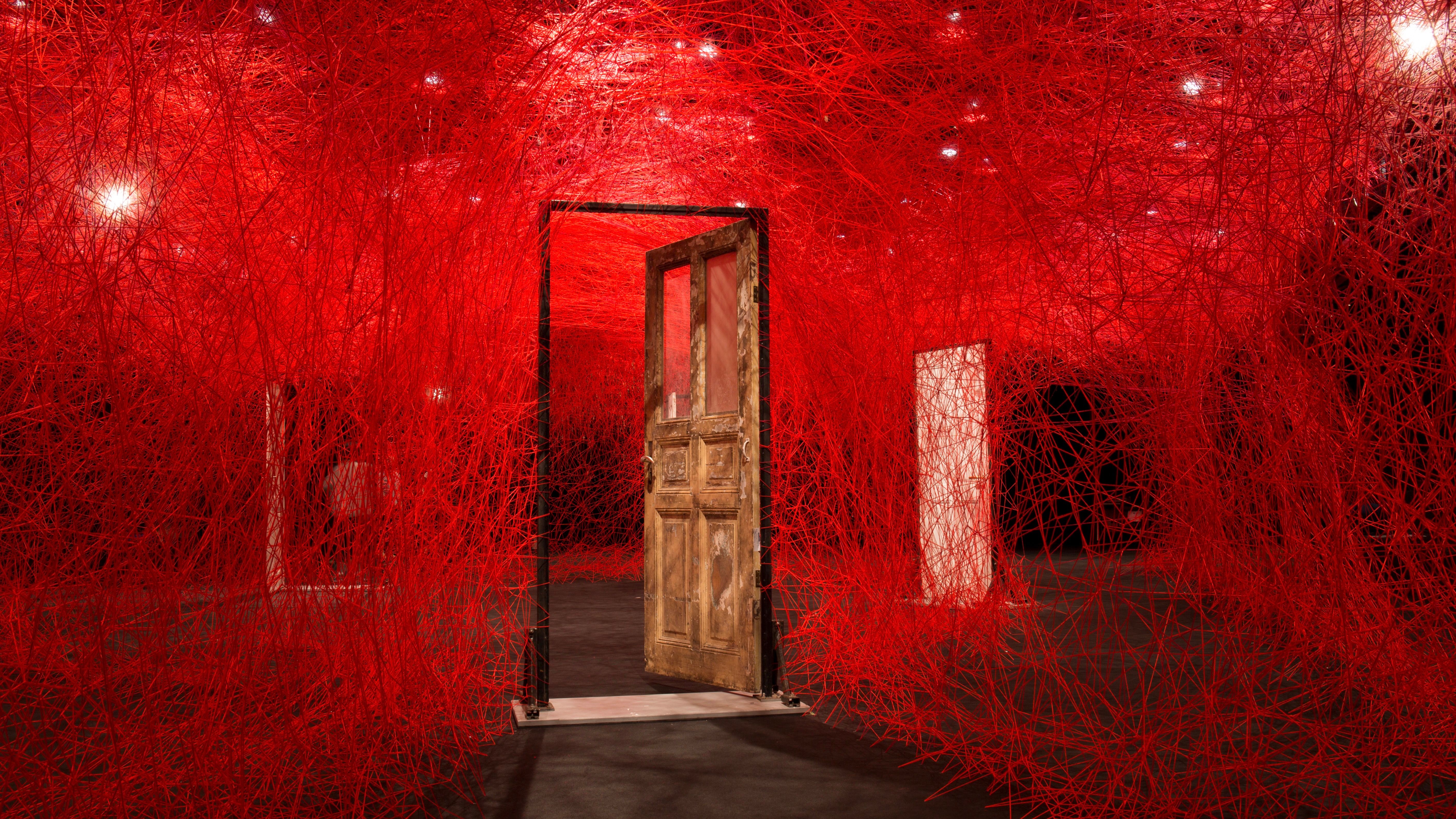 Chiharu Shiota interview by Creative Director Francesca Melchior for SHOT Magazine Issue 17. The Locked Room Installation